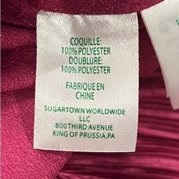 Lilly Pulitzer jessamie long sleeve mulberry mini dress size 4 - Picture 11 of 13